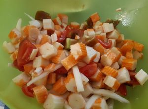 Foto di Insalata di surimi