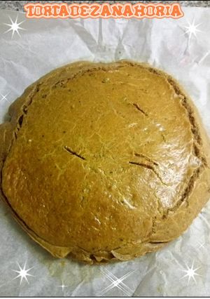 Una foto de ***tarta de zanahoria***