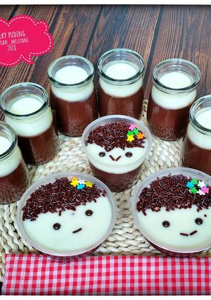 Foto resep Silky Puding Coklat (puding kribo)
