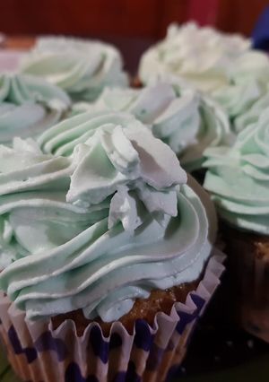 Una foto de Cupcakes de chocolate ricos para la merienda🧁