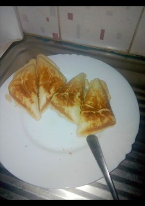 A picture of Sandwich toaster mini cakes.