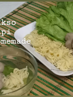 Foto resep 7. Bakso Sapi Homemade plus Kuah Sayuran