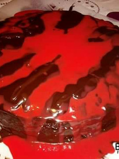 Una foto de Tarta para Halloween "Sweeney Todd"