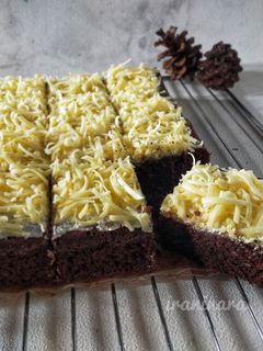 Foto resep Brownies Kukus Putih Telur