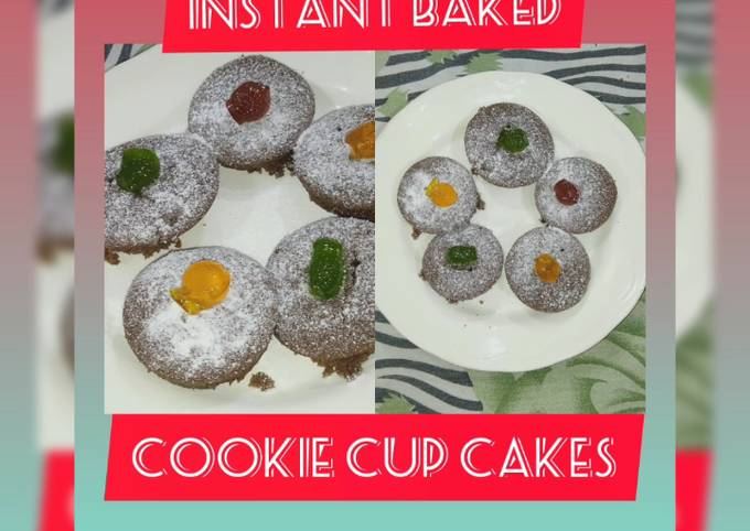 Recipe: Perfect Instant Baked Cookie Cupcakes