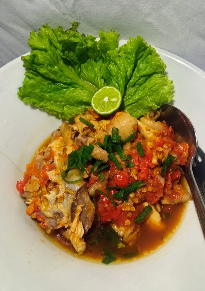 Foto resep Ayam kuah pedas