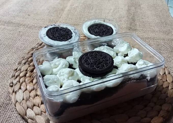 Bagaimana cara memasak Dessert Box Oreo dijamin sedap