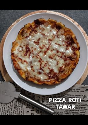 Foto resep Pizza Roti Tawar (Teflon)