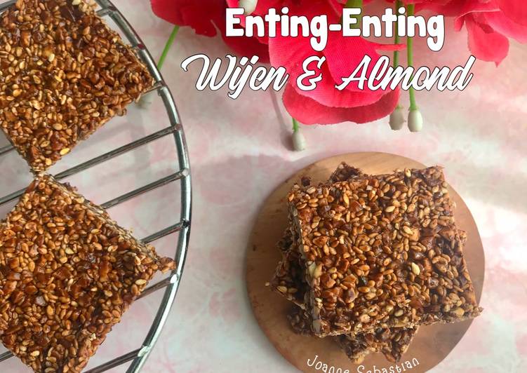 Cara Membuat Enting2 Wijen Almond -Keto yang Lezat Sekali!