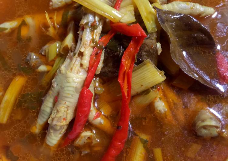 Resep Pindang ceker Anti Gagal