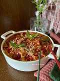 Clafoutis aux Fraises – Rhubarbe et Vanille