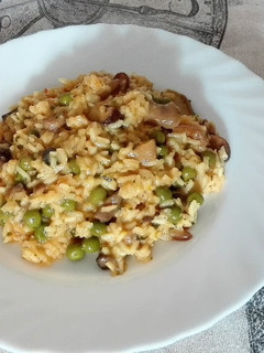 Una foto de Risotto de setas