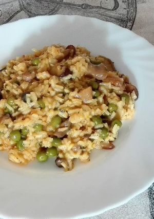 Una foto de Risotto de setas