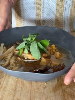Hình của món Bún Măng Chay.