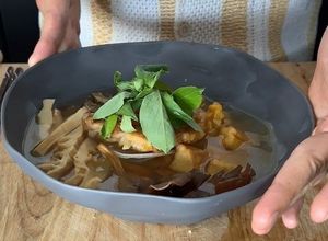 Hình của món Bún Măng Chay.