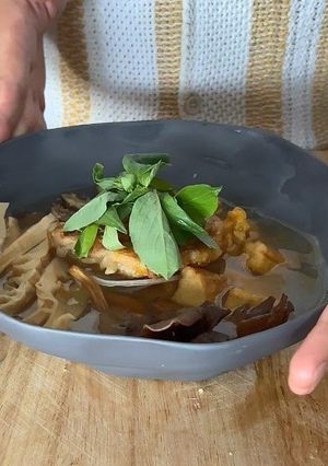 Hình của món Bún Măng Chay.