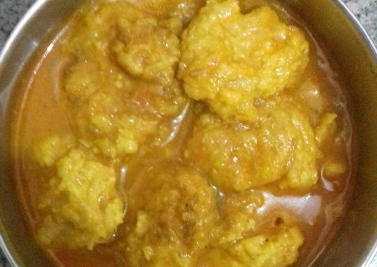 Easiest Way to Prepare Homemade Pumpkin kofta curry