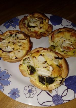 Una foto de Tarteletas de verduras!