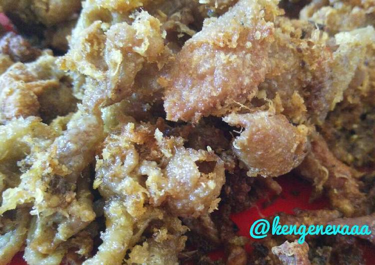 Cara Gampang Membuat Kulit Ayam Goreng ala &#34;Sopo Ngiro&#34; 🐓 yang Lezat