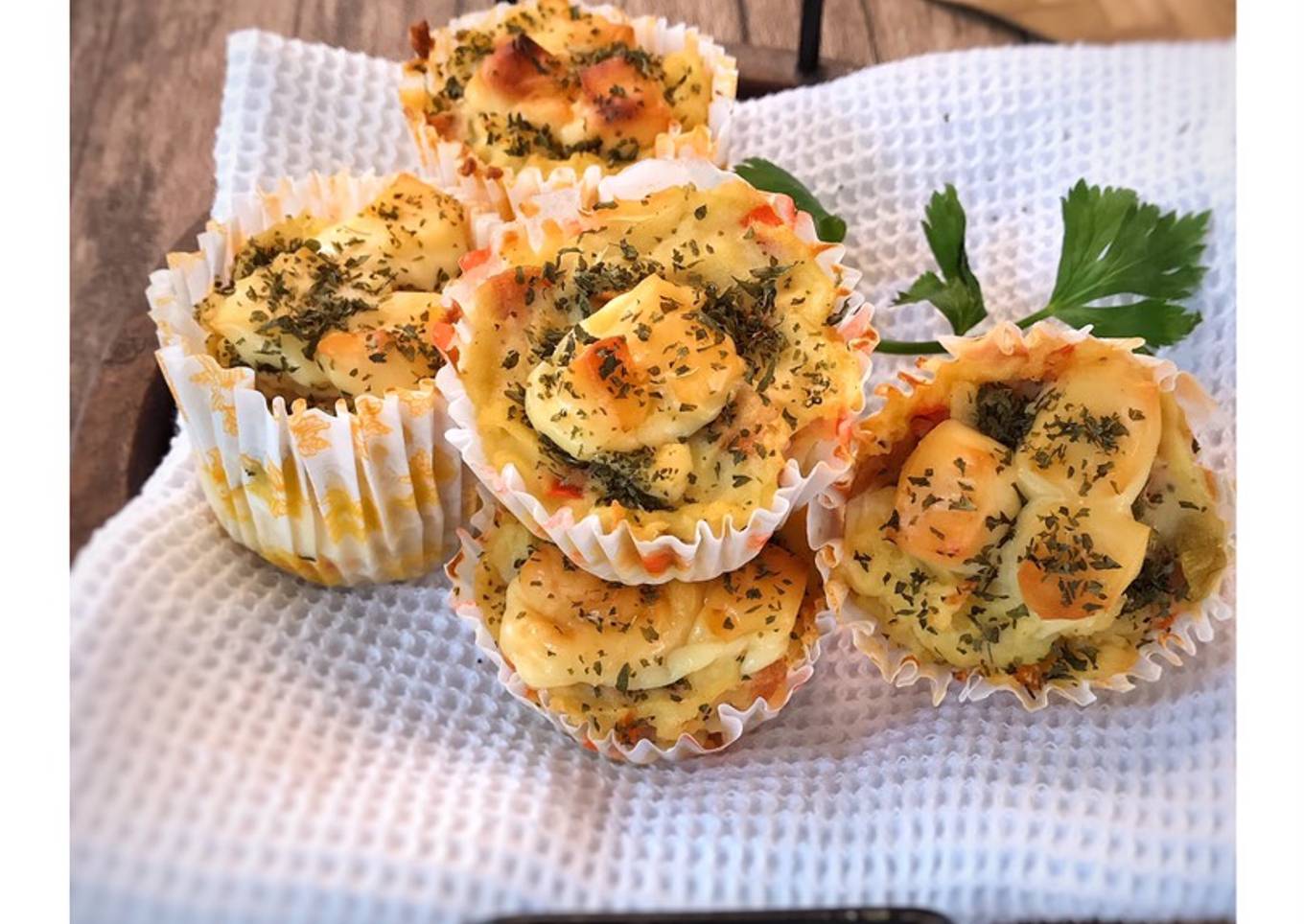 Muffin Kentang Keju (Potato Cheese Muffin)