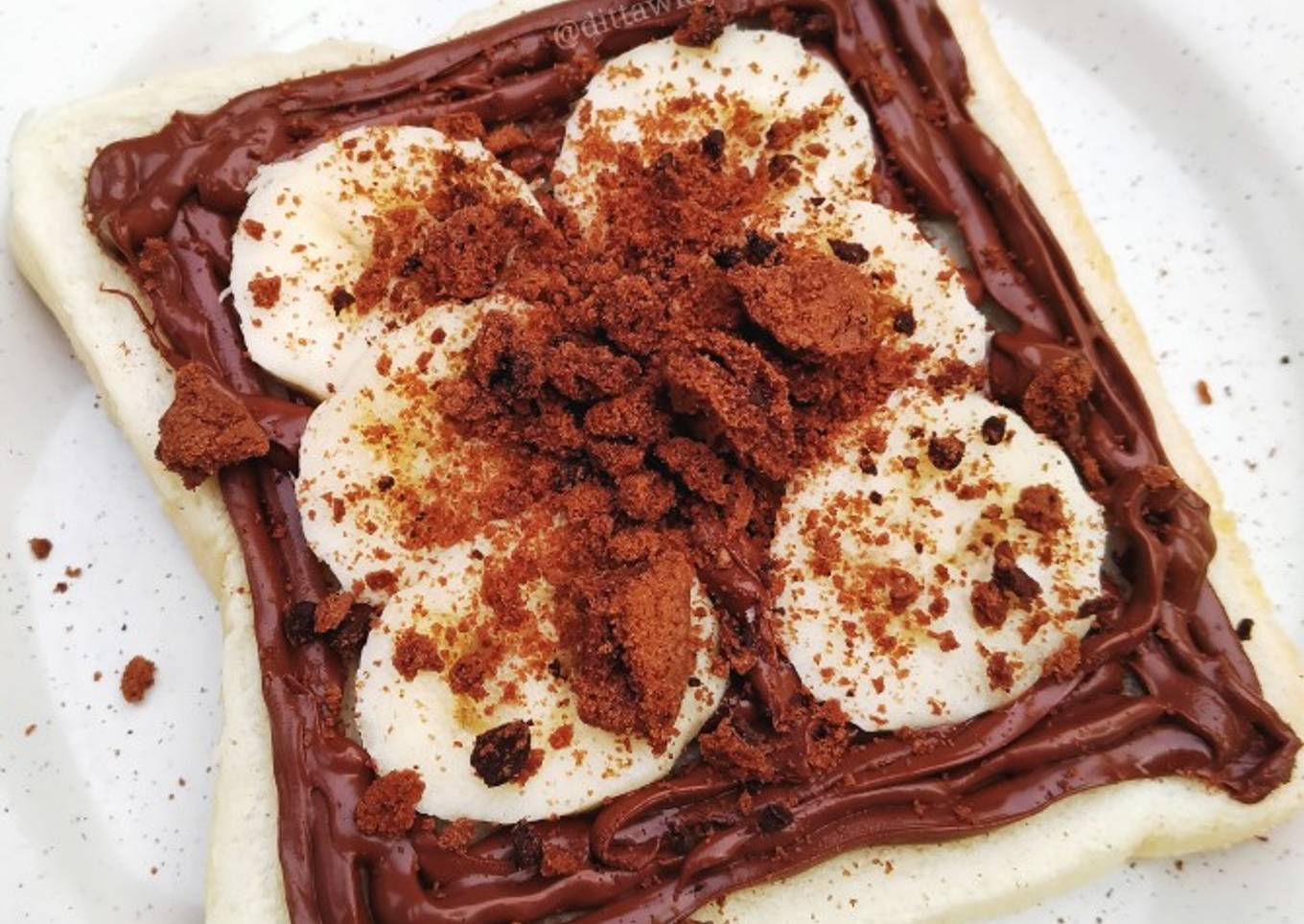 Choco Banana Sandwich