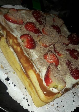 Una foto de Torta invertida
