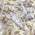 Pasta con bechamel