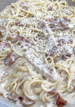 Una foto de Pasta con bechamel