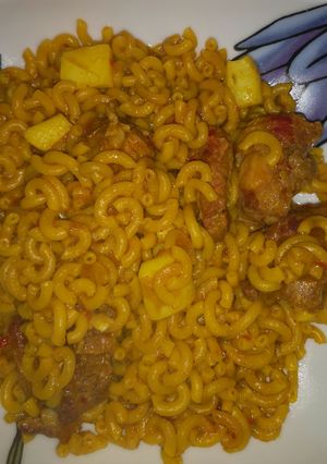 Una foto de Fideos a la cazuela