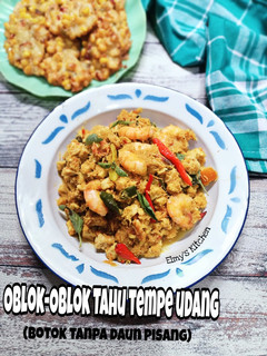 Foto resep Oblok-Oblok Tahu tempe udang