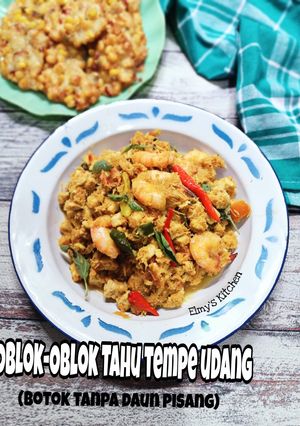 Foto resep Oblok-Oblok Tahu tempe udang