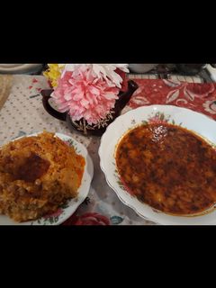 عکسی از دستور آبگوشت 🌻🌻🌻