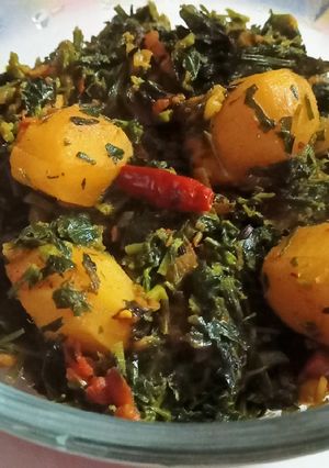 A picture of Methi Masala recipe.