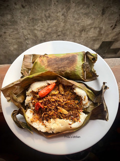 Foto resep Nasi bakar Tongkol pedas