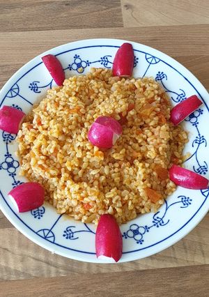 صورة لوصفة البرغل بالبندورة