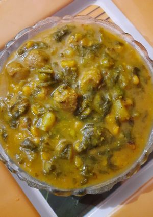 दाल पालक (dal palak recipe in Hindi) रेसिपी मुख्य फोटो