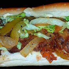 A picture of Mike's Prime Rib Po' Boys.
