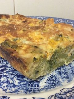 Una foto de Pastel de brócoli 🥦🥚🧀