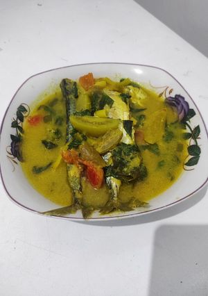 Foto resep Ikan Gembung Kuah Kuning Tanpa Santan