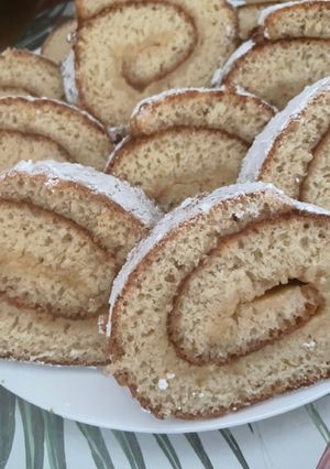 Hagyományos piskótatekercs recept fotója