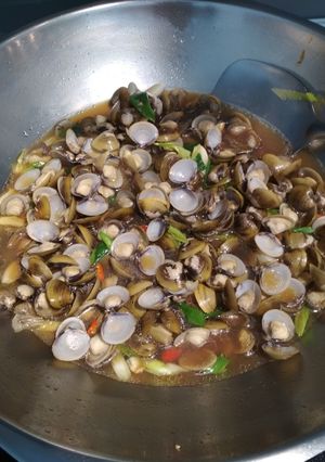 Foto resep Tumis kuah kerang remis