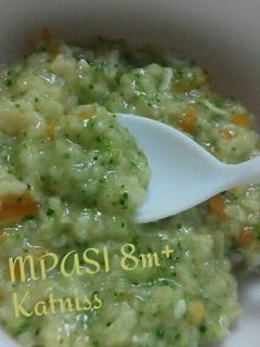 Foto resep Nasi Kaldu Brokoli Wortel (MPASI 8m+)