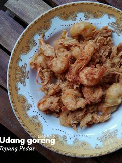 Foto resep Udang Goreng Tepung Pedas
