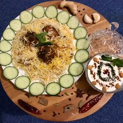 A picture of Kofta Biryani.