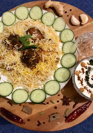 A picture of Kofta Biryani.