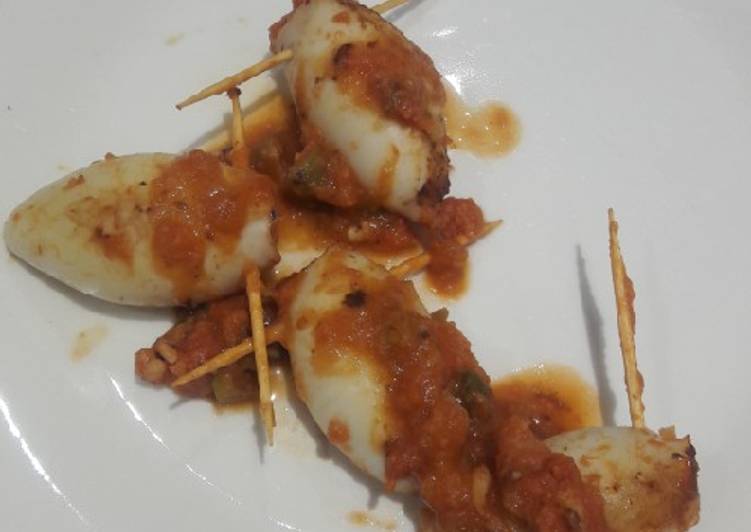 Recipe of Homemade Stuffed squids