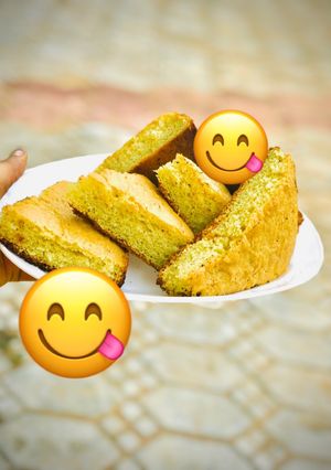 A picture of Vanilla Sponge cake.