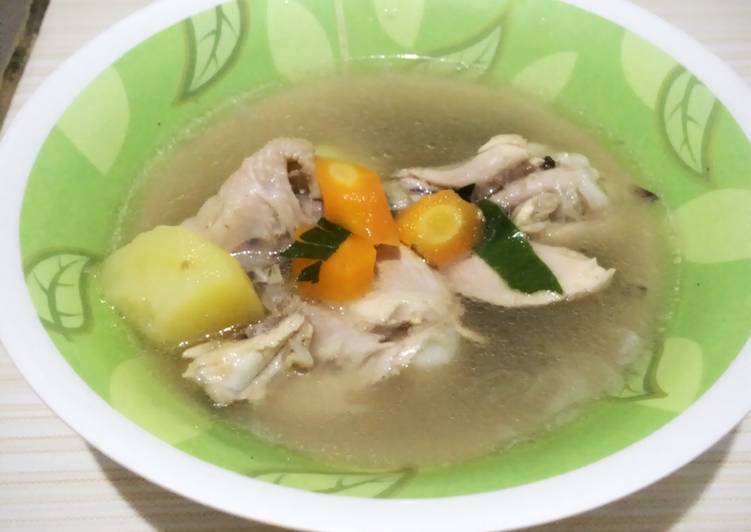 Cara Menyiapkan Sup Ayam khas Padang 🍗 Anti Gagal!