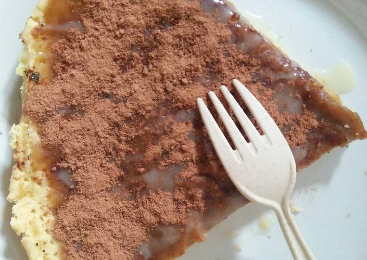 Pie susu milo teflon