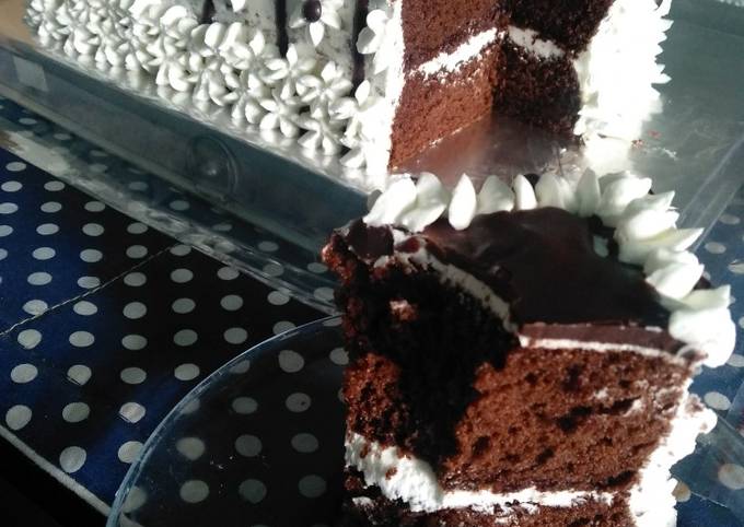 Sponge Cake Coklat Basic Kue Tart